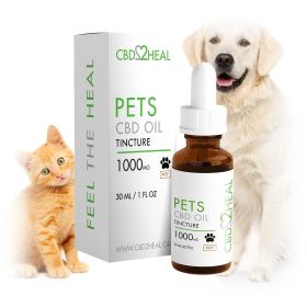 CBD Oil Tincture for Dogs (CBD2HEAL) (Flavours: Beef, Dosages: 1000mg)